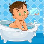 Головоломка для детской ванночки