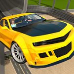 Игра-трюк с вождением автомобиля 3d