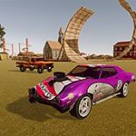 Crash Cars: Сумасшедшие трюки в сельской местности
