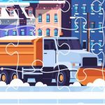 Снегоочистители Грузовики Головоломки