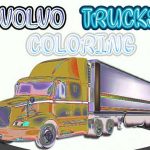 Раскраска Volvo Trucks