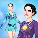 Юные фигуристки Элли и Дженни