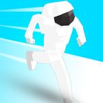 Астронавт Бег 3D