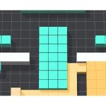 Цветная заливка 3D-бутылки