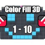 Цветной комплект 3d