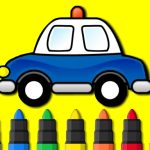 Легко покрасить полицейскую машину
