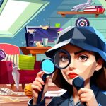 Исследование комнат для поиска предметов