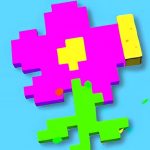 Пиксельный блок 3D