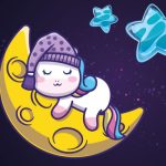 Спящий единорог