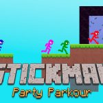 Паркур на вечеринке Stickman