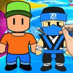 Раскраска Stumble Guys